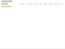 Tablet Screenshot of johannes-bauer.net